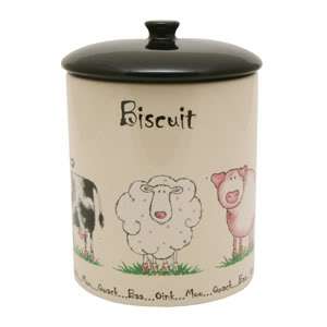 Price & Kensington Home Farm Animals Biscuit Barrel NEW  