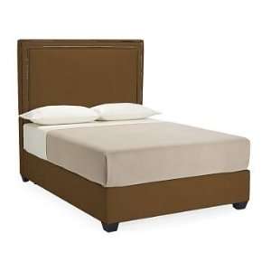  Williams Sonoma Home Gramercy Bed, King, Mohair, Camel 