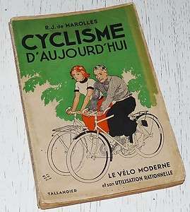 CYCLISME DAUJOURDHUI R.J. DE MAROLLES / VELO 1941 CYCLOTOURISME 
