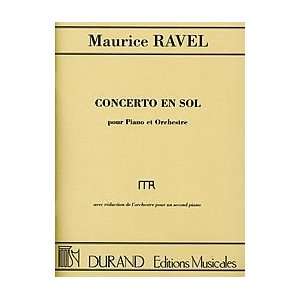  Concerto in G for Piano and Orchestra Musical Instruments