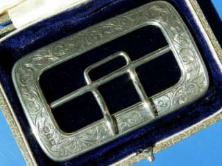 This isnt an ordinary Antique Silver buckle  it is one of the finest 