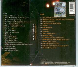 CD   SARAH JANE MORRIS   AFTER ALL THESE YEARS   2 CD DIGYPACK 