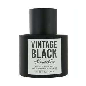 VINTAGE BLACK by Kenneth Cole EDT SPRAY 3.4 OZ (UNBOXED 