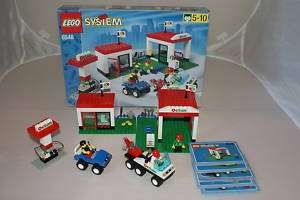   RARE LEGO SYSTEM (OCTAN GAS STATION) 6548 100%complete