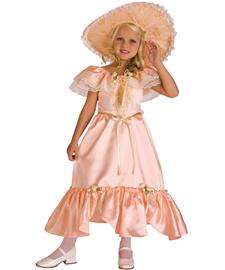 Girls Southern Belle Costume  Peach Southern Belle Halloween Costume