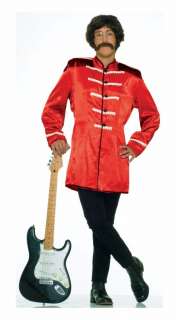 Adult Red British Explosion Beatles Costume   1960s Costumes 