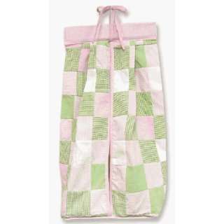   Diaper Stacker for Pink and Sage Crib Bedding set   By Trend Lab Baby