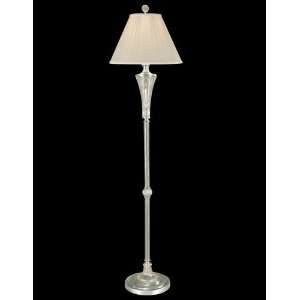  Dale Tiffany GF60887 Toryes Floor Lamp, Brushed Nickel and 
