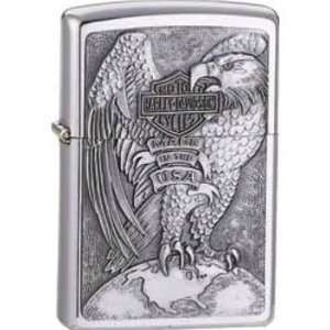  Zippo Lighters 14231 Harley Davidson Made in the USA Eagle 