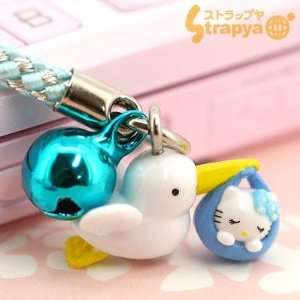  Sanrio Hello Kitty Dreaming Baby Kitty Netsuke Cell Phone Charm 