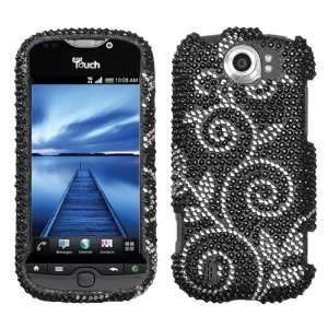  HTC myTouch 4G Slide Dark Wonderland Full Diamond Bling Phone 