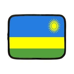  Rwanda Flag Neoprene Ipad Tablet Laptop Netbook Kindle 