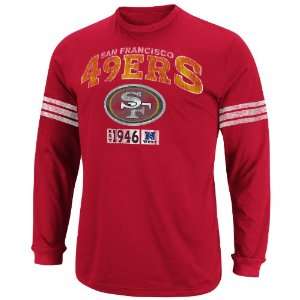 NFL Mens San Francisco 49ers Victory Pride IV Brght Crdnl/Ath Gry 