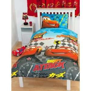  Disney Cars Rotary Single Bed Duvet Quilt Cover Set
