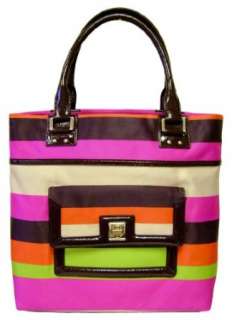  KATE SPADE BLAKELY STRIPED PRINCE STREET TOTE Clothing