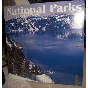  12 Month 2011 Wall Calendar   National Parks (11 x 11 