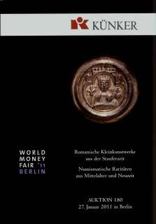 Künker Auction 180.2011 ANCIENT MEDIEVAL WORLD COINS  