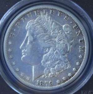 1879 CC Morgan Silver Dollar **PCGS GENUINE**CAPPED DIE**  Has Been 