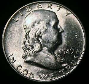 1949 D Franklin Half Dollar (Uncirculated)  