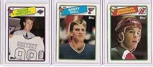 1988 89 Topps 198 card Hockey Set w/ Brett Hull & Brendan Shanahan 