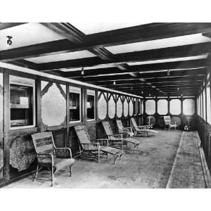 RMS Titanic First Class Private Promenade 1912 8 1/2 X 11 