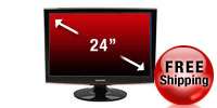 Samsung ToC 24 inch HDMI Widescreen HDTV Monitor Built in DTV Tuner 