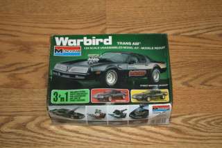   Pontiac Firebird Warbird Bandit Trans Am 1/24 Monogram Model Car Kit