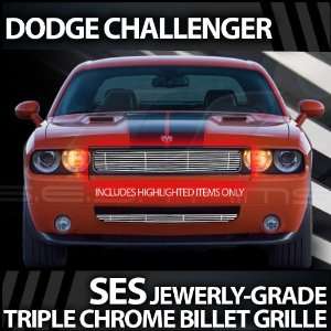  2009 2012 Dodge Challenger SES Chrome Billet Grille (top 