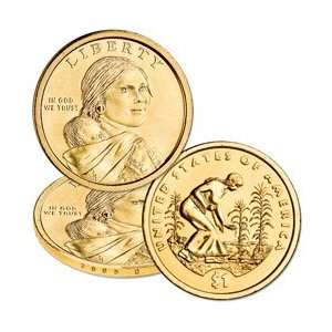    Golden Uncirculated 2009 D Native American Dollar 