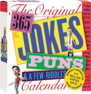 365 Jokes, Puns, & Riddles Page A Day 2012 Desk Calend 0761163085 