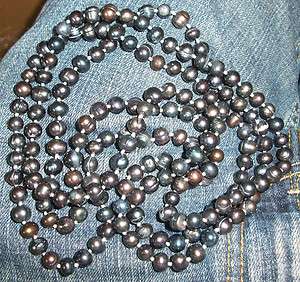   Fresh Water Pearl 64 x 5/16 Single Strand Necklace Freshwater  