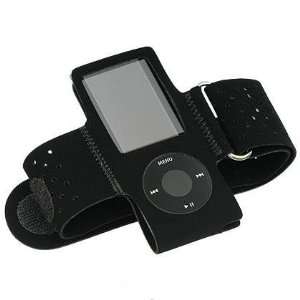  IPOD NANO 4TH GENERATION ARMBAND CASE / BLACK  Players 