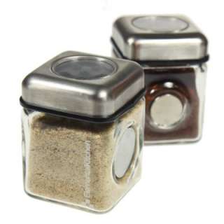   Spice Jar Shakers Kitchen Salt Pepper Cook Herbs 610373878375  