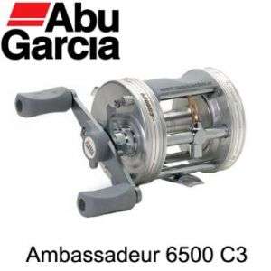 Abu Garcia Ambassadeur 6500 C3, Overhead Fishing Reel  