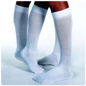  Jobst ActiveWear Athletic Sock   15 20mmHg, White, Small 