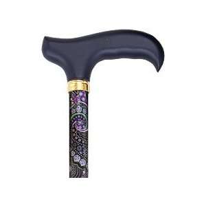 Purple Majesty Adjustable Derby Walking Cane with Engraved 