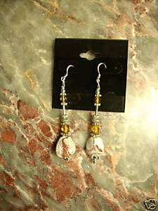 Rodeo Cowgirl Western Agate earrings  