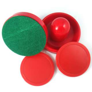 Air Hockey 96mm Goalies & 63mm Puck Felt Pusher mallet  