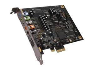   96KHz PCI Express 1x Interface PCI Express Sound Blaster X Fi Titanium