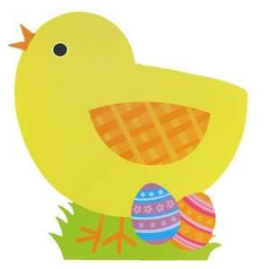 Easter Chick With Eggs Cutouts 13 (6 ct) 