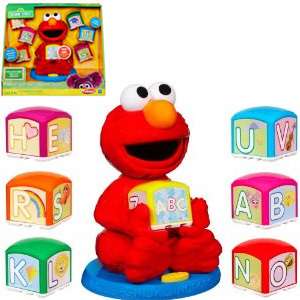 Sesame Street Elmos Find & Learn Alphabet Blocks 653569618331  