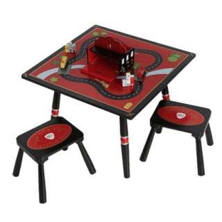 Firefighter Table and 2 Stool Set.Opens in a new window