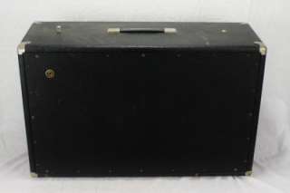 Vintage 1960s Fender Bassman Guitar Amplifier Amp 2x12 Empty Cabinet 