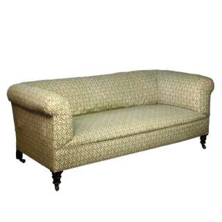Victorian Antique Upholstered Sofa Couch Settee Chesterfield x  
