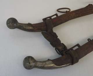 Antique Horse Tack Plow Harness Primitive Western Virginia City Nevada 