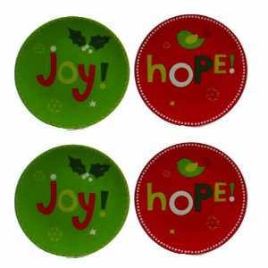  Hope and Joy Appetizer Plate (Set of 4)