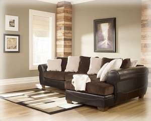 Ashley Furniture Victory Chocolate 2 Piece Sectional Sofa #50700 