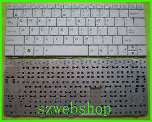 ASUS EEE PC EPC 1005HA B 1005HAB US Keyboard white new  