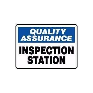  QUALITY ASSURANCE INSPECTION STATION 10 x 14 Dura 