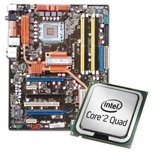  Asus P5N T Deluxe Motherboard and Intel Core 2 Qua 